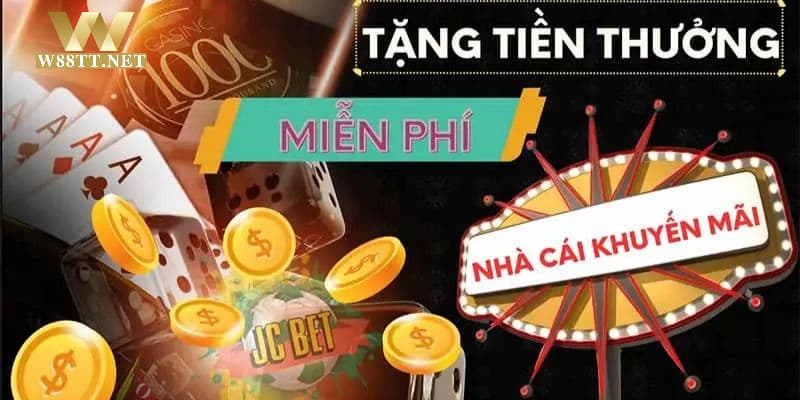 Sự kiện tặng ngay 100% tiền thưởng khi đăng ký tài khoản mới tạo điều kiện tuyệt vời cho các khách hàng của W88